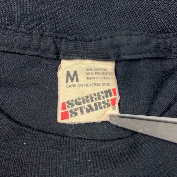 Vtg Elvis Presley Womens T-Shirt Medium 80s HBO One Night With You B3 - Picture 3 of 7